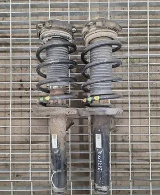 Volkswagen PASSAT B7 Front shock absorber with coil spring 3C0413031AT