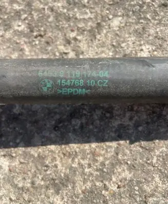 BMW 5 F10 F11 Engine coolant pipe/hose 9119174
