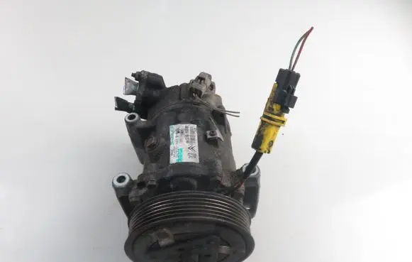 Peugeot 207 Air conditioning (A/C) compressor (pump) 9651910980