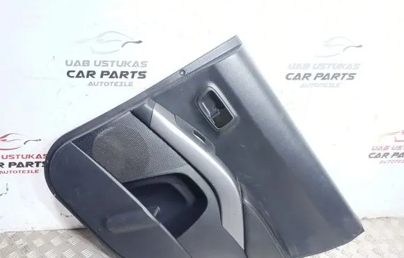 Rear door card panel trim