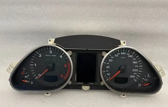 Audi A6 S6 C6 4F Speedometer (instrument cluster) 5550007301