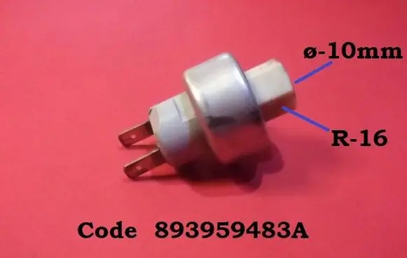Audi A6 S6 C4 4A Air conditioning (A/C) pressure sensor 893959483A