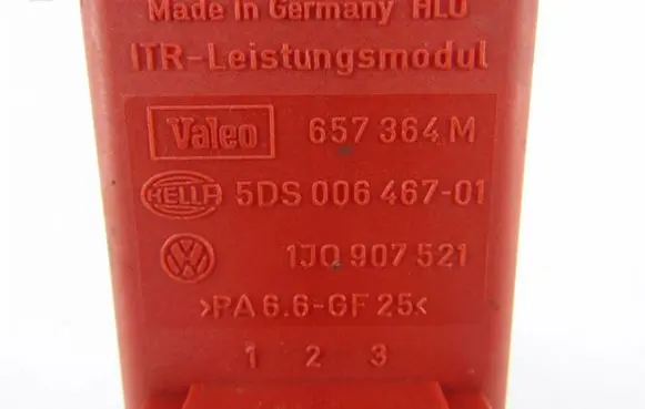 Seat Alhambra (Mk1) Heater blower fan relay 657364m