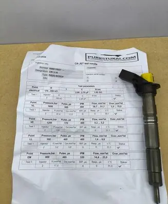Mercedes-Benz ML W164 Fuel injector A6420700587 0445115