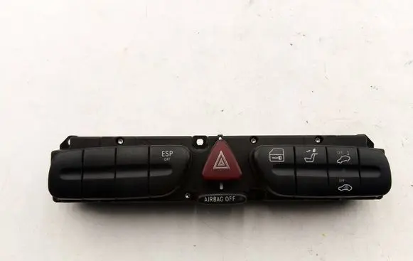 Mercedes-Benz C W203 Hazard light switch 2038209310
