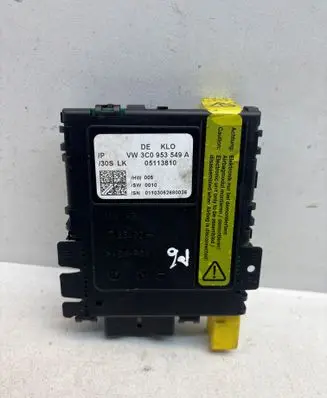 Volkswagen PASSAT B6 Steering angle sensor 3C0953549A 05113810 01103052680036