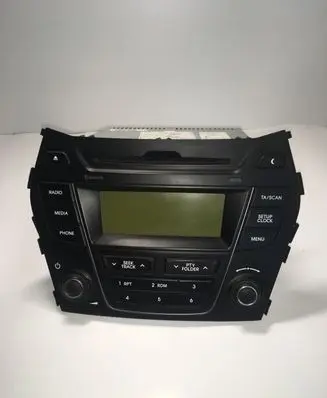 Hyundai Santa Fe Radio/CD/DVD/GPS head unit 961702W7104X 61C14035C