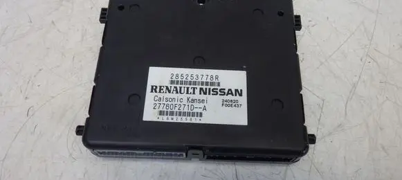 Renault Clio V Air conditioner control unit module 285253778R