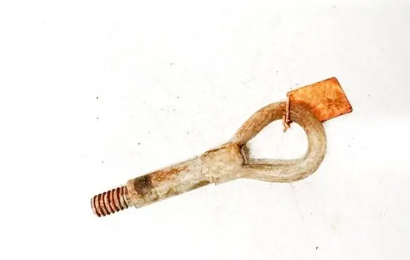 Towing hook eye