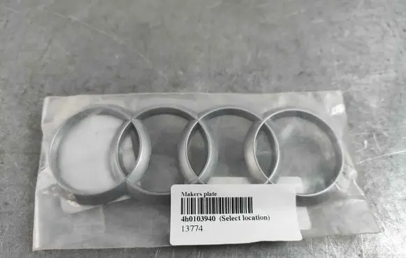 Audi A4 S4 B9 8W Manufacturer badge logo/emblem 4h0103940