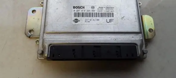 Nissan Almera Tino Engine control unit/module 237104u100 0281010265
