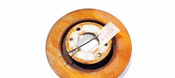 Citroen C3 Front brake disc ventiliuojamas
