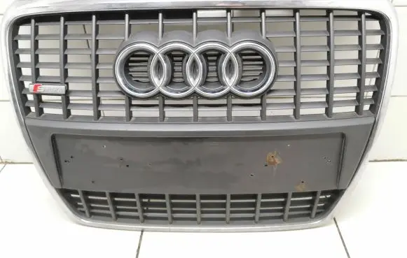 Audi A6 S6 C6 4F Front bumper upper radiator grill 4f0853651l