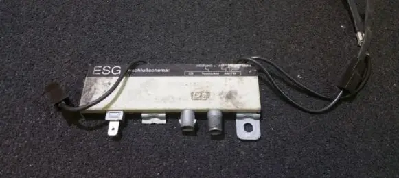Antenna control unit