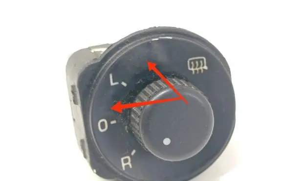Skoda Octavia Mk2 (1Z) Wing mirror switch 1Z1959565A