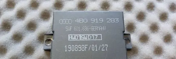 Audi A6 S6 C5 4B Parking PDC control unit/module 4B0919283