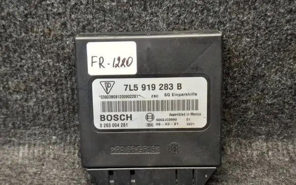 Porsche Cayenne (9PA) Parking PDC control unit/module 7L5919283B 0263004281