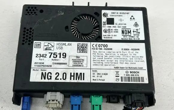 Opel Insignia A Phone control unit/module 23427519