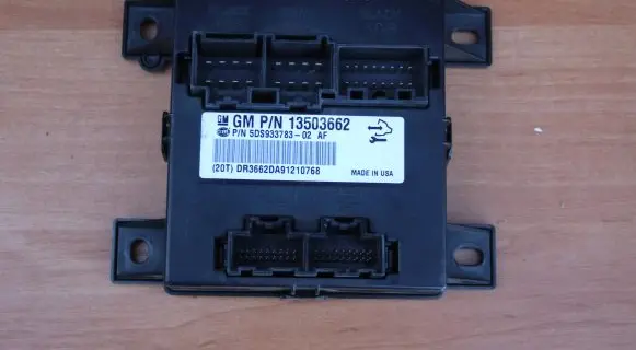 Opel Insignia A Seat control module 13503662 5DS93378302 DR3662DA91210768