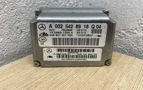 Mercedes-Benz ML W163 ESP acceleration yaw rate sensor A0025428918 10098515064