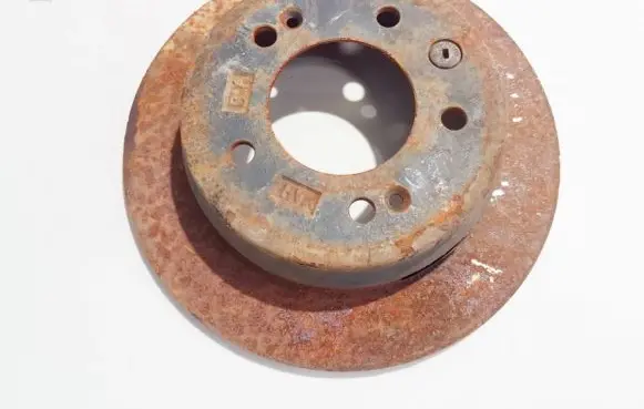 KIA Ceed Rear brake disc neventiliuojamas