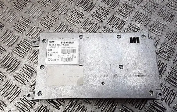 BMW 7 E65 E66 Phone control unit/module 84116926472