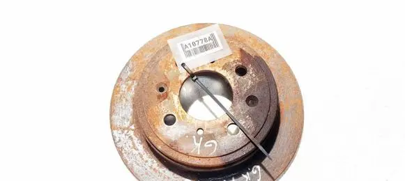 Honda Jazz Rear brake disc neventiliuojamas