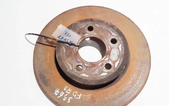 Ford Mondeo Mk III Rear brake disc neventiliuojamas