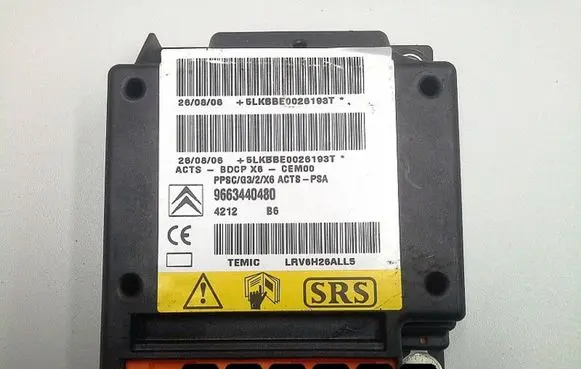 Citroen C6 Engine control unit/module 9663440480