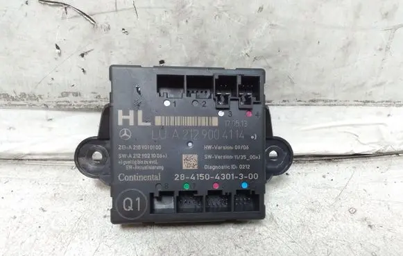 Mercedes-Benz C W204 Door control unit/module A2129004114 A2189010100 A2129021006