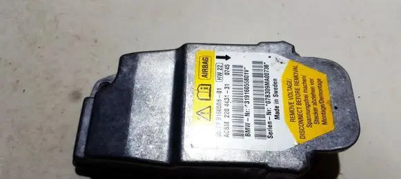 BMW 5 E60 E61 Airbag control unit/module 65779160558 2204431-31