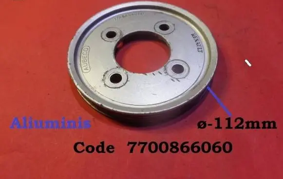 Renault Scenic I Crankshaft pulley 7700866060
