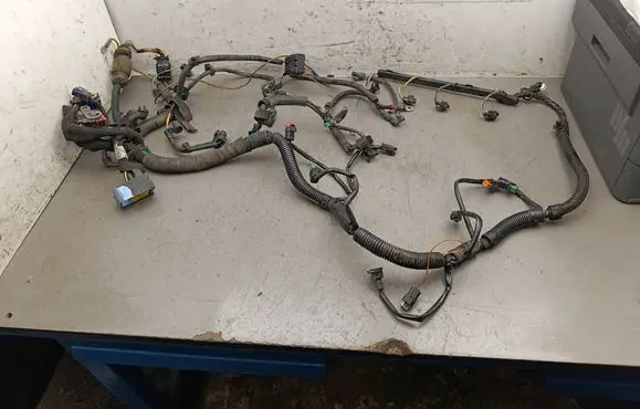 Peugeot 607 Engine installation wiring loom 9651454980