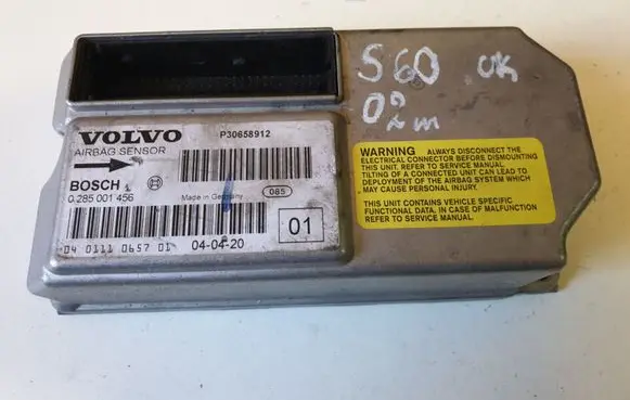 Volvo S60 Airbag control unit/module P30658912 0285001456