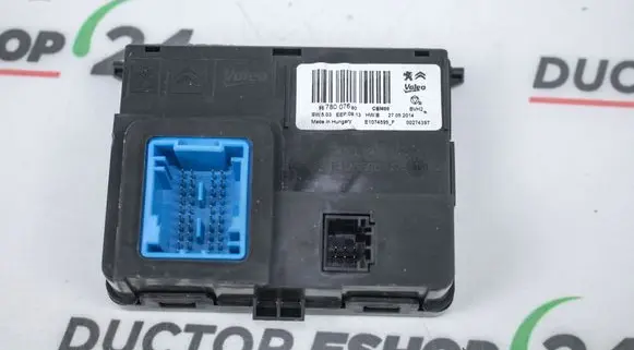 Peugeot 308 Climate control unit 9678007680