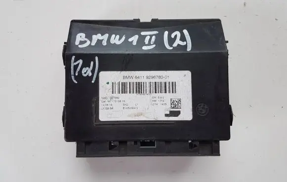 BMW 1 F20 F21 Air conditioning/heating control unit 9296780