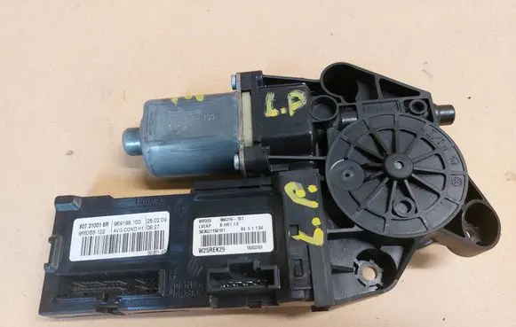 Renault Megane III Front door window regulator motor 807310016R 966368102 969199100