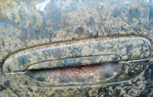 Mazda 626 Front door exterior handle