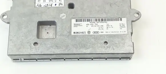 Audi A6 S6 C6 4F Head unit multimedia control 4E0035729 4F0910729Q