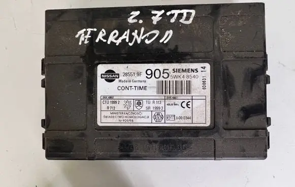 Nissan Terrano BSM Control unit 285519F 5WK48540 9055WK48540
