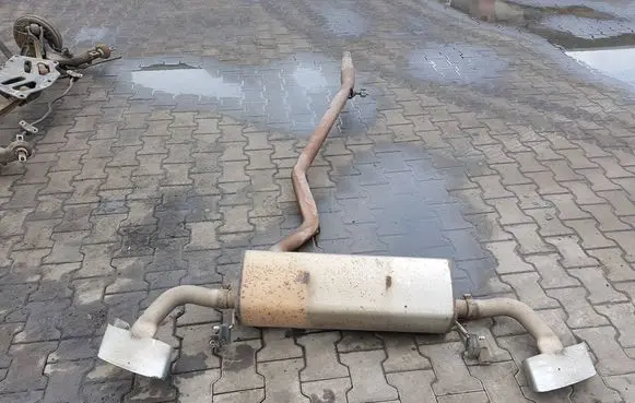 Audi Q7 4M Rear muffler/silencer tail pipe 4M0253611M