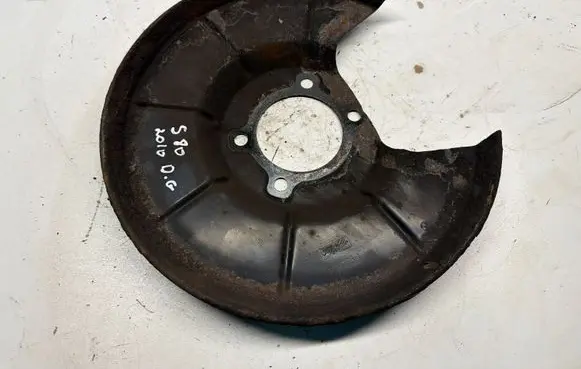 Volvo S80 Rear brake disc plate dust cover 6G912K316A