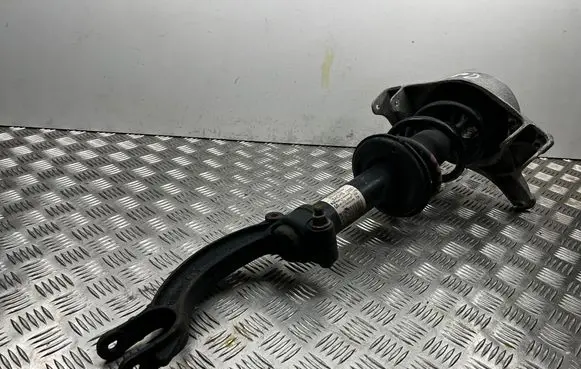 Front shock absorber with coil spring