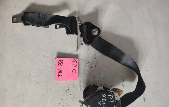 Renault Scenic II - Grand scenic II Rear seatbelt 8200650241