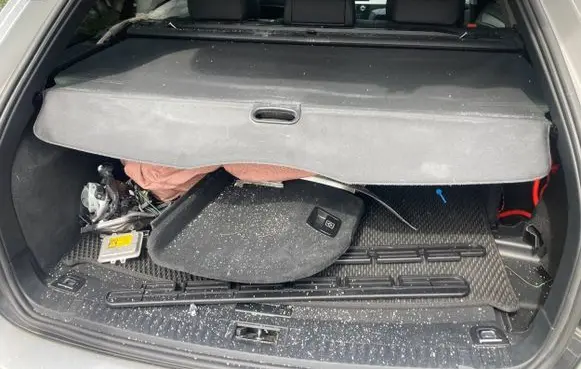 BMW 5 E60 E61 Parcel shelf load cover 