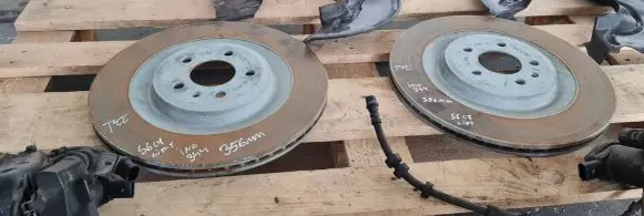 Audi A6 C7 Rear brake disc 4H0615601L 4G0615403C 4G0615404C