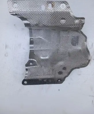 Peugeot 308 Exhaust heat shield 9818214280