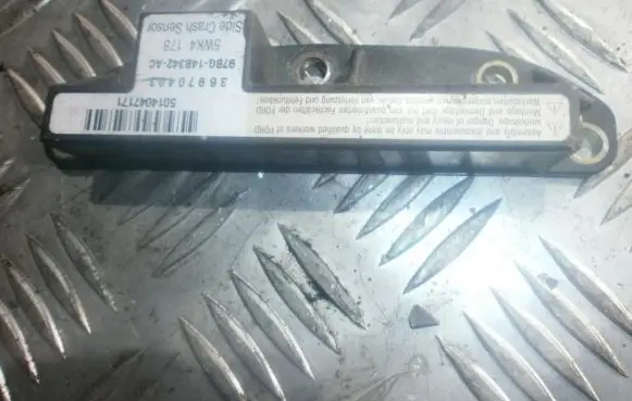 Airbag deployment crash/impact sensor