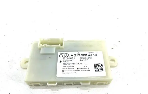 Mercedes-Benz E W213 Keyless (KESSY) go control unit/module A2139004319 A2139018303 A2139021712