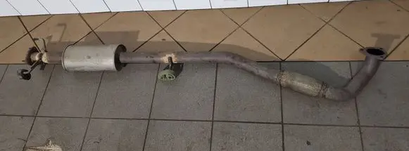 Chevrolet Captiva Middle muffler/silencer 